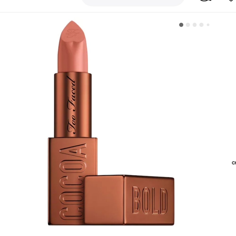 TOO FACED COCOA BOLD CREME LIPSTICK:  HOT CHOCOLATE